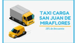 Taxi Carga en San Juan de Miraflores